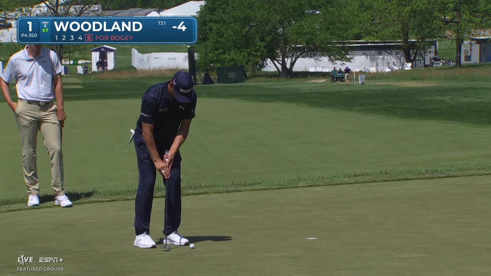 Gary Woodland | Round 4 | 1st hole | Shot 5 | 2025 Truist Championship