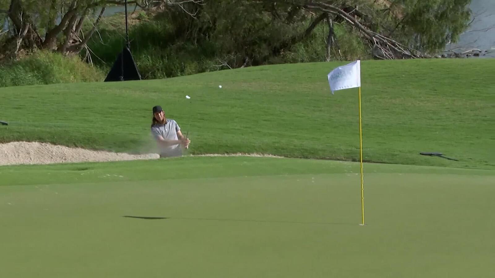 Aaron Baddeley | Round 1 | 5th hole | Shot 2 | 2025 Mexico Open