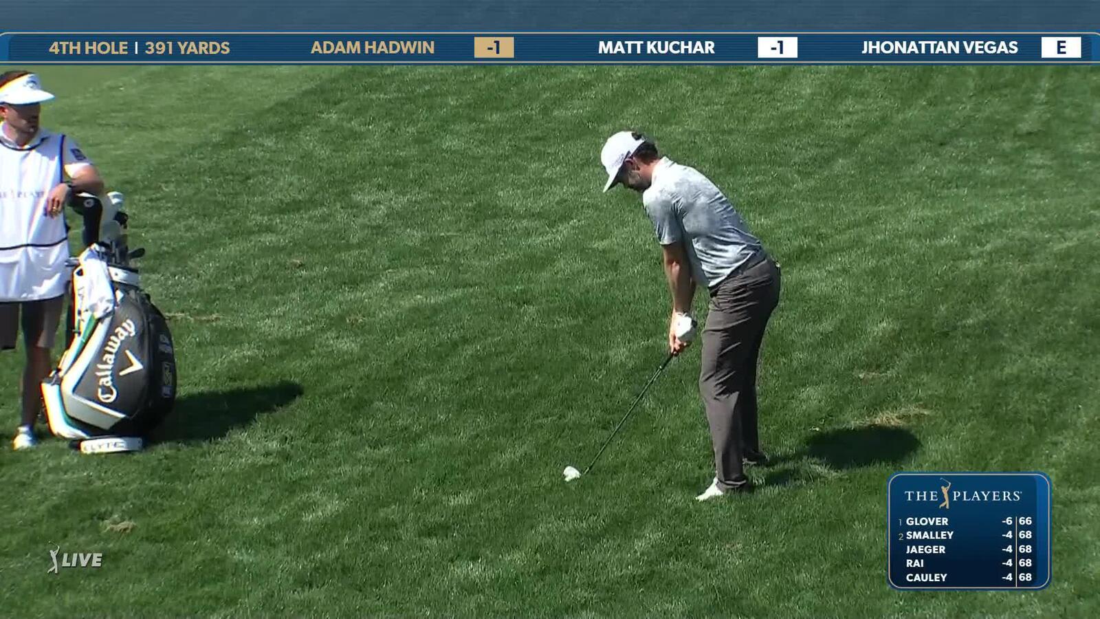 Adam Hadwin | Round 1 | 4th hole | Shot 2 | 2025 THE PLAYERS