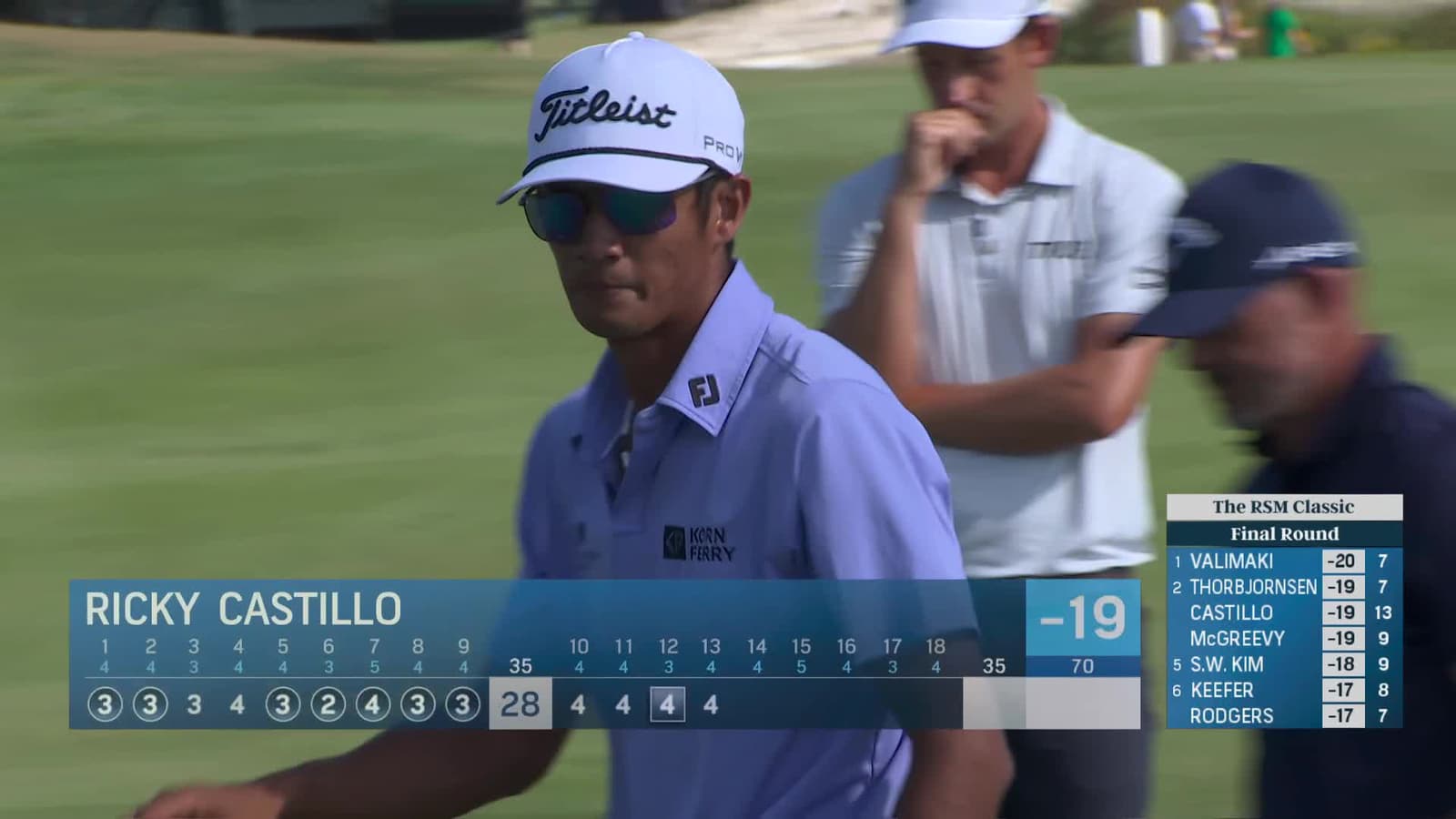 Ricky Castillo | Round 4 | 13th hole | Shot 4 | 2025 The RSM Classic