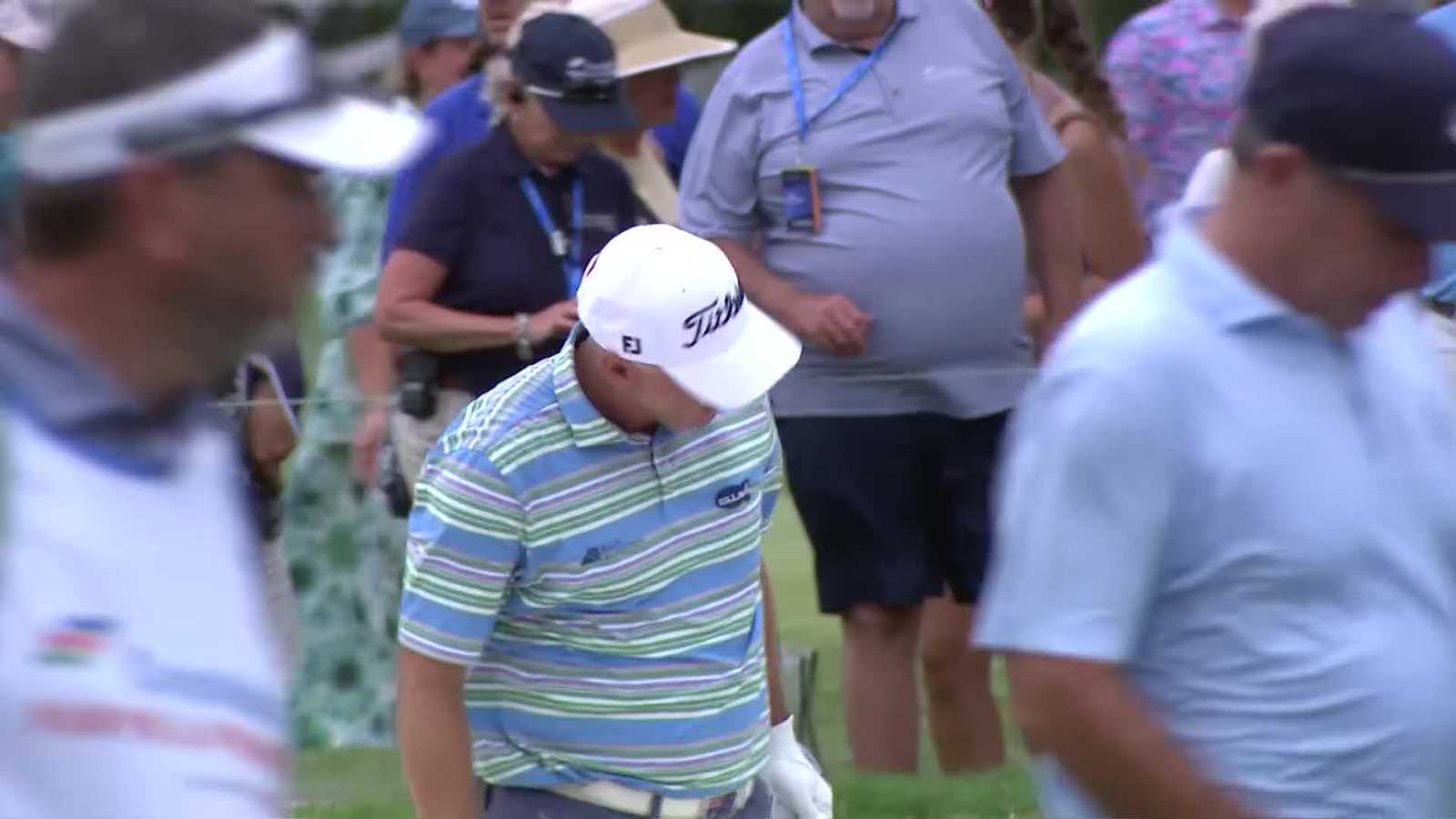 Cameron Percy | Round 3 | 18th hole | Shot 2 | 2025 FURYK & FRIENDS