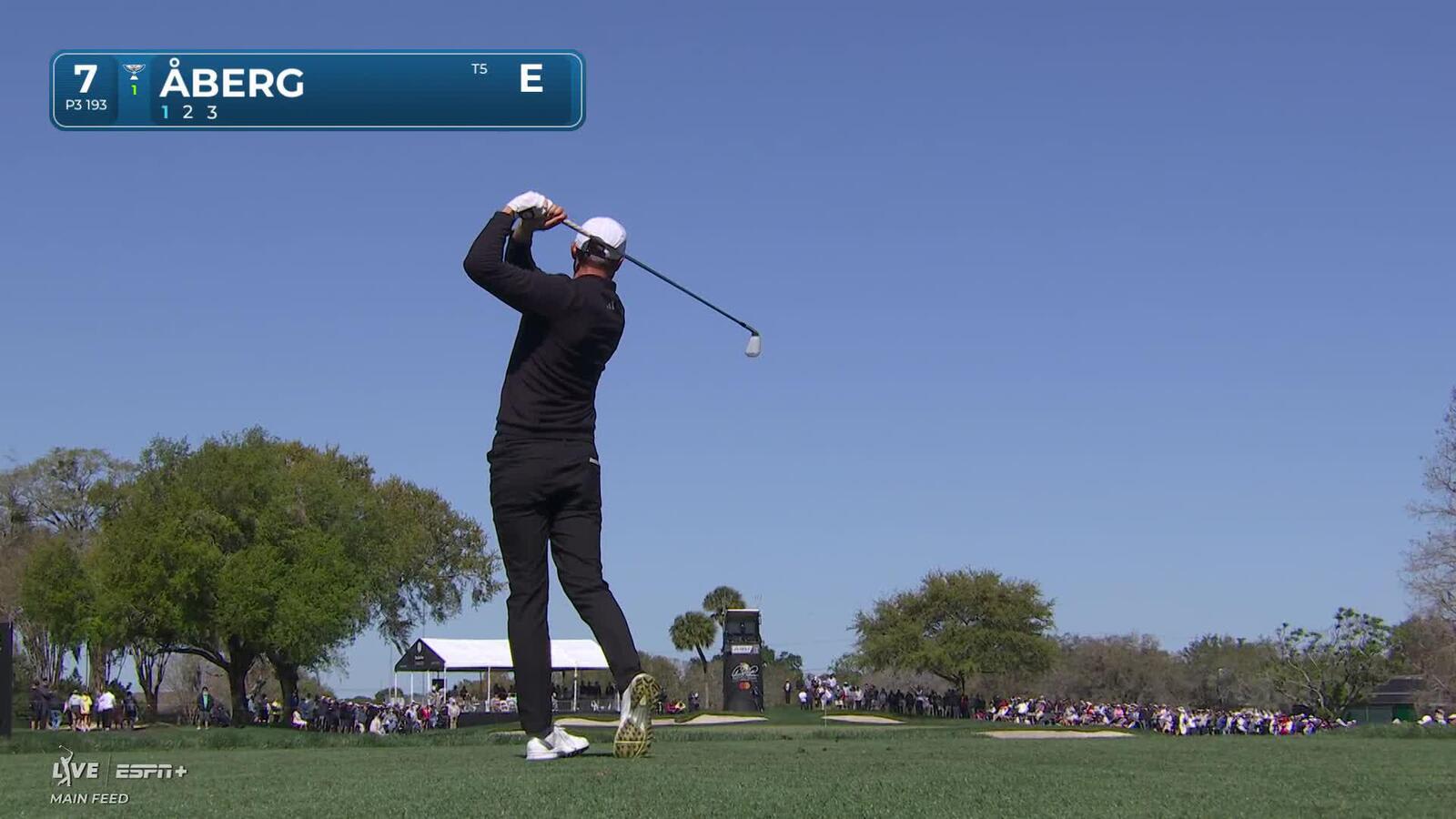 Ludvig Åberg | Round 1 | 7th hole | Shot 1 | 2025 Arnold Palmer