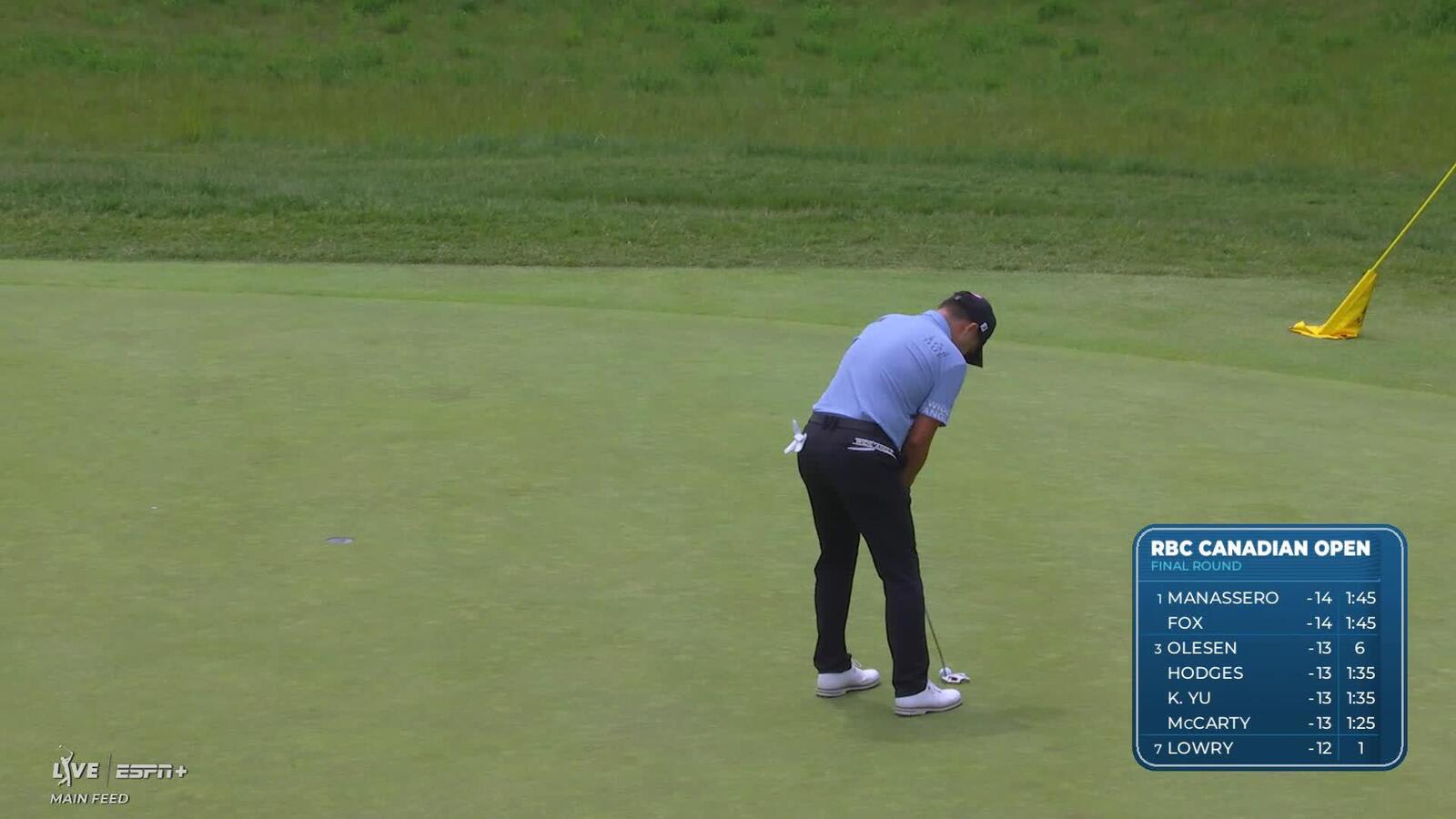 Richard T. Lee | Round 4 | 4th hole | Shot 2 | 2025 RBC Canadian