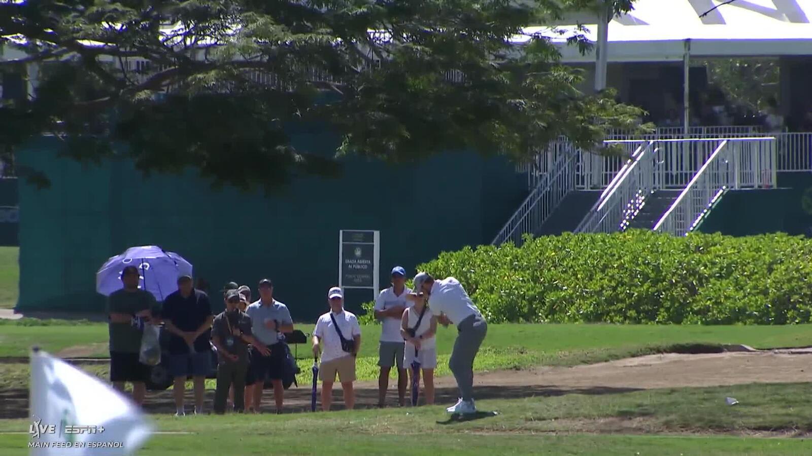 Cristobal Del Solar | Round 1 | 1st hole | Shot 2 | 2025 Mexico Open