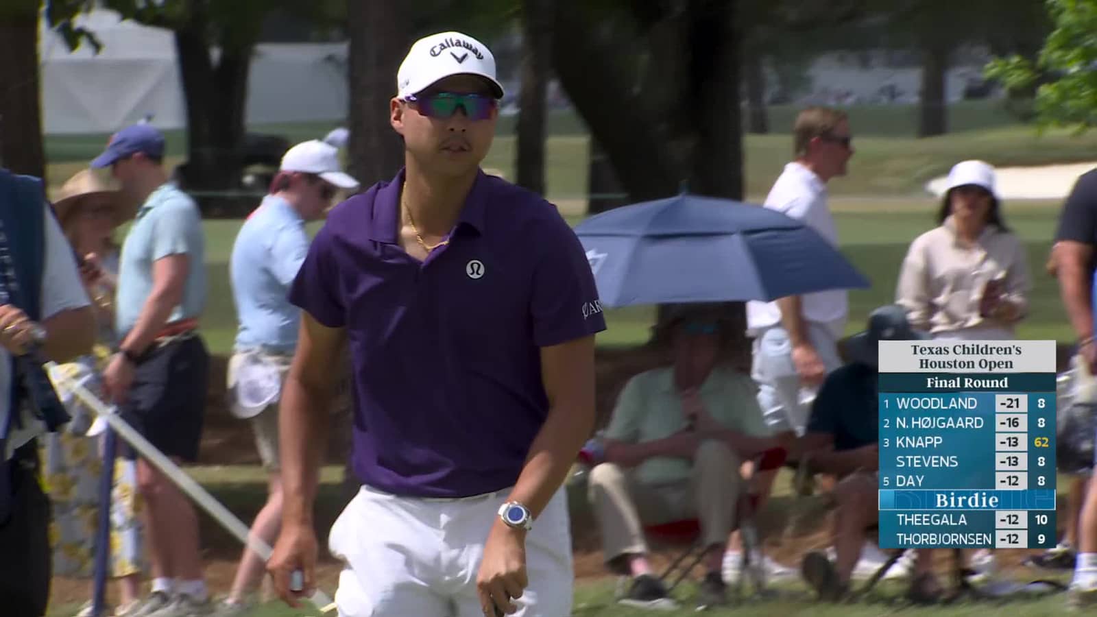 Min Woo Lee | Round 4 | 8th hole | Shot 4 | 2026 Texas Children's