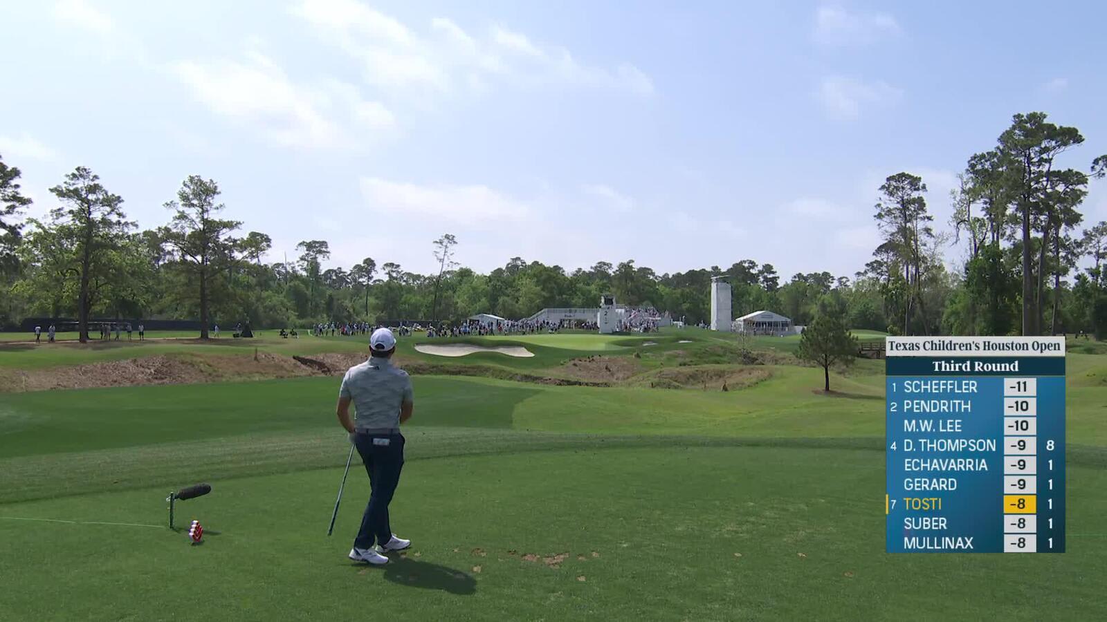 Alejandro Tosti | Round 3 | 2nd hole | Shot 1 | 2025 Houston Open