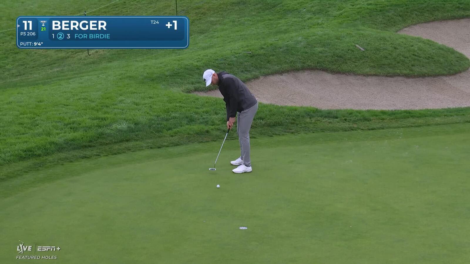 Daniel Berger | Round 1 | 11th hole | Shot 2 | 2025 Genesis