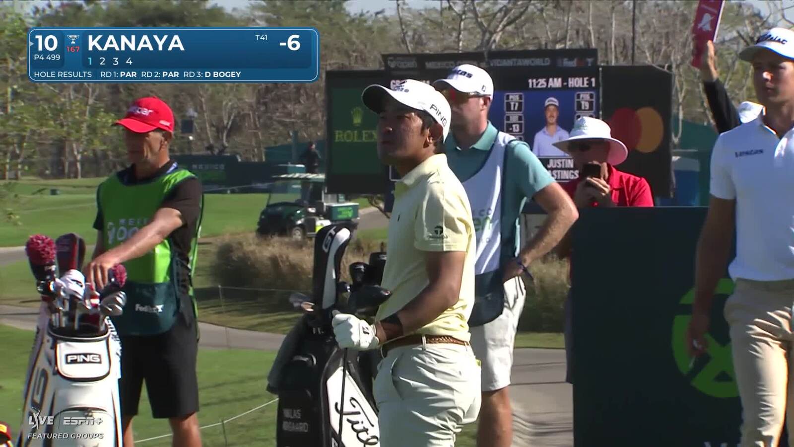 Takumi Kanaya | Round 4 | 10th hole | Shot 3 | 2025 Mexico Open