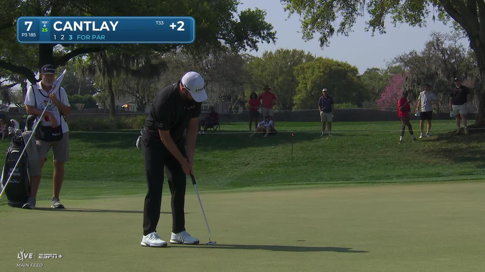Patrick Cantlay Round 4 7th hole Shot 3 2025 Arnold Palmer Invitational