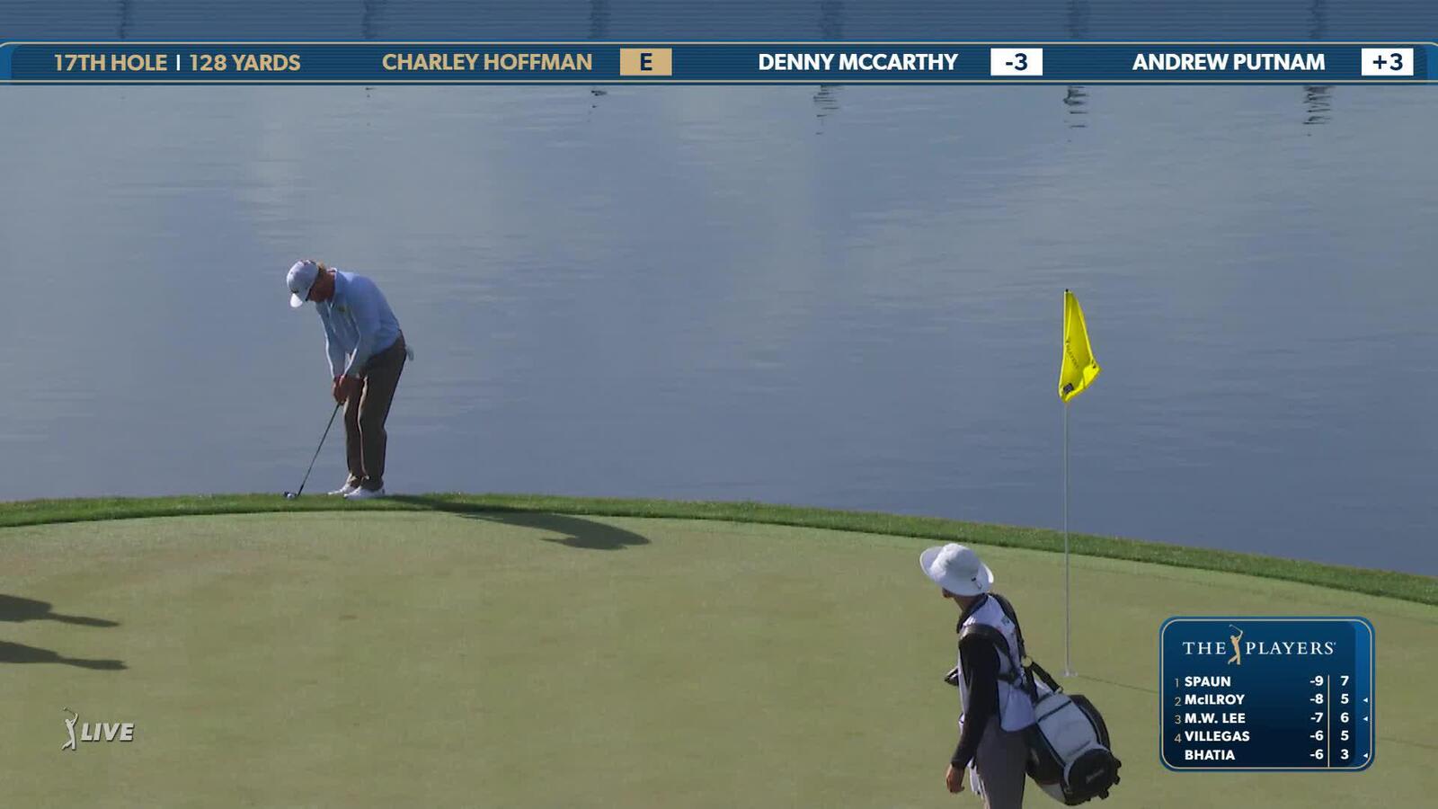 Charley Hoffman | Round 2 | 17th hole | Shot 3 | 2025 THE PLAYERS