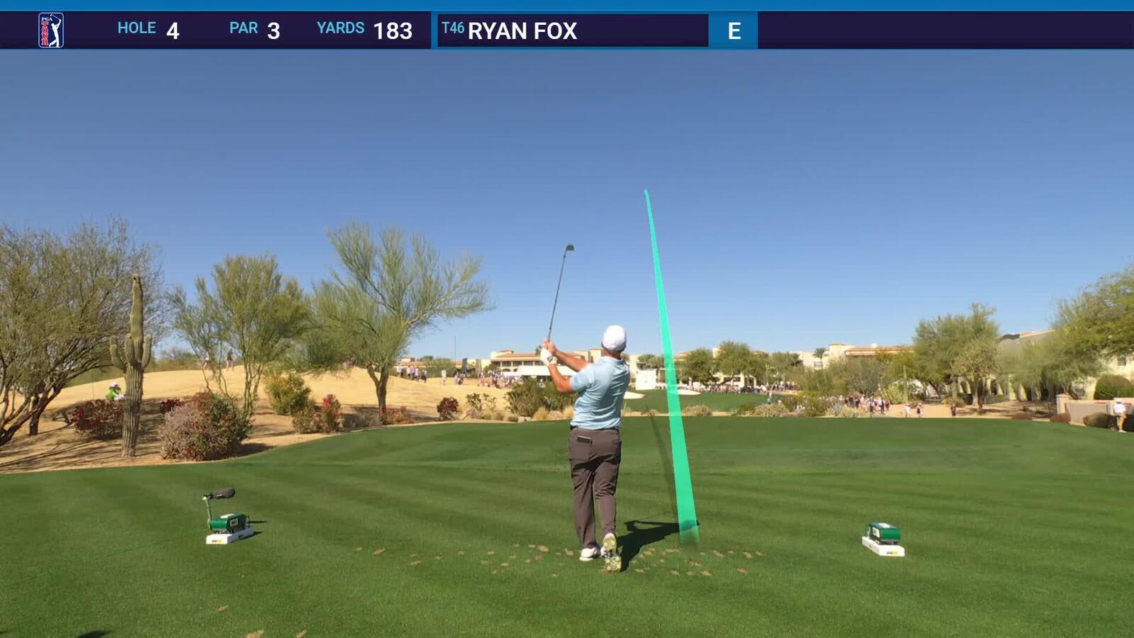 Ryan Fox | Round 1 | 4th hole | Shot 1 | 2025 WM Phoenix Open