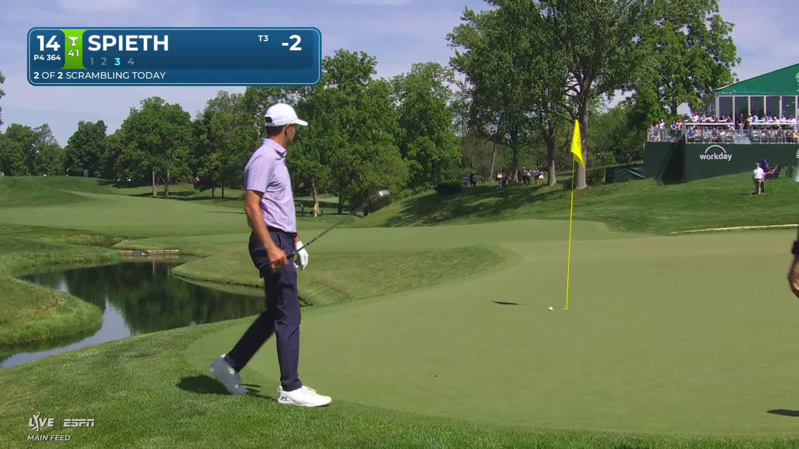 Jordan Spieth | Round 1 | 14th hole | Shot 3 | 2026 the Memorial
