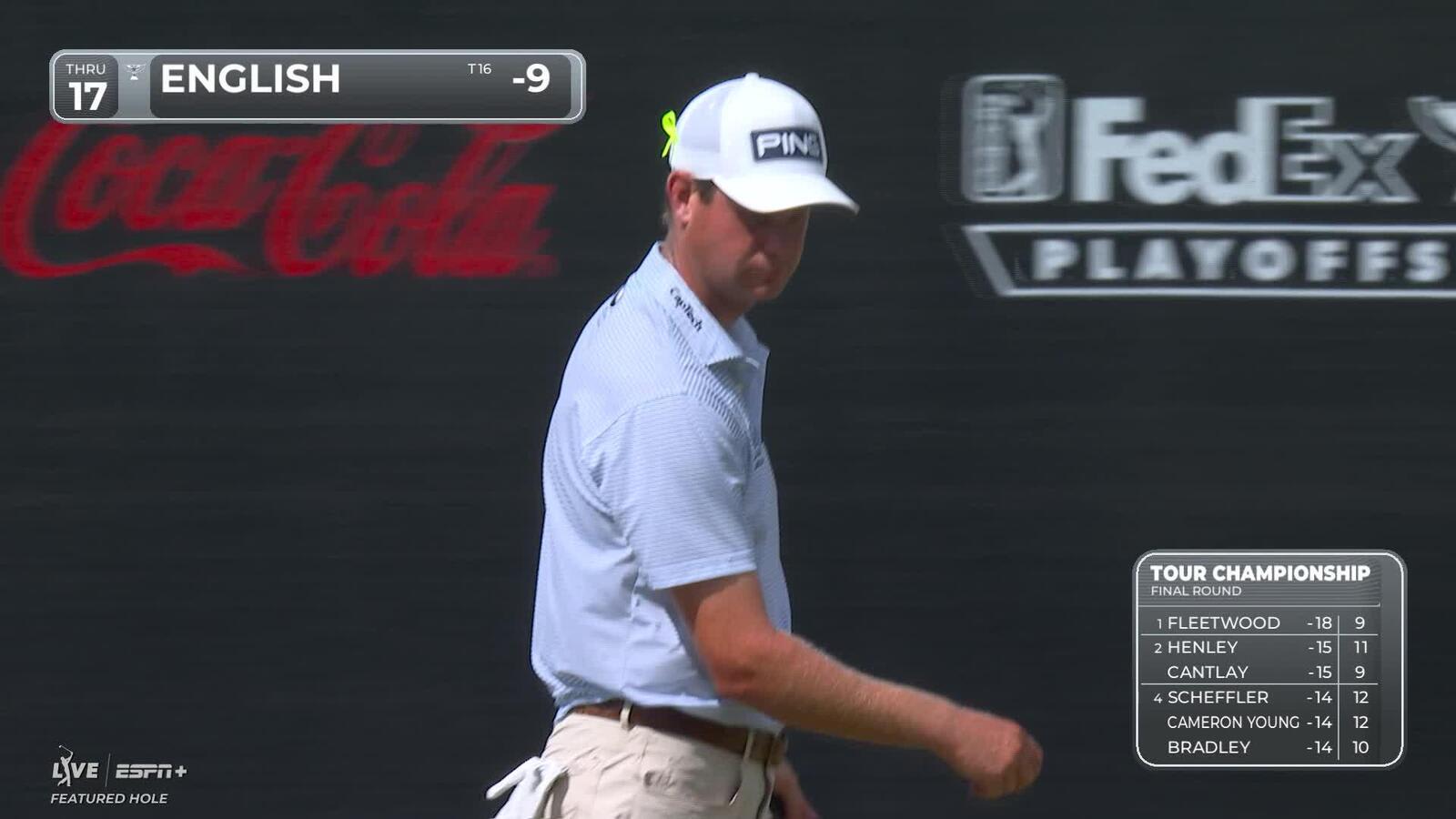 Harris English | Round 4 | 17th hole | Shot 4 | 2025 TOUR Championship