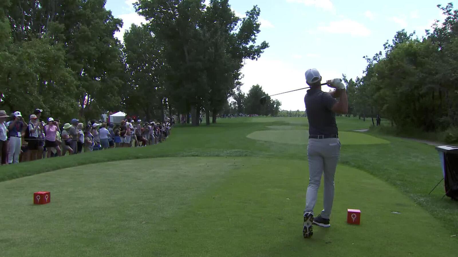 Richard Green | Round 3 | 8th hole | Shot 1 | 2025 Rogers Charity