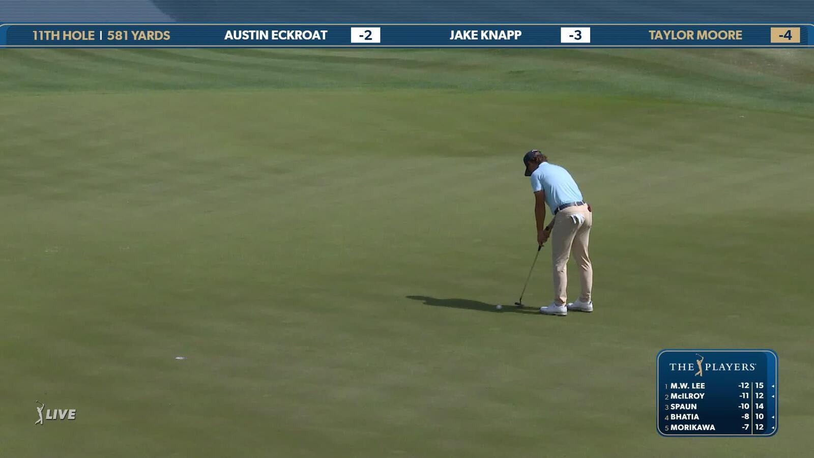Taylor Moore | Round 2 | 11th hole | Shot 6 | 2025 THE PLAYERS