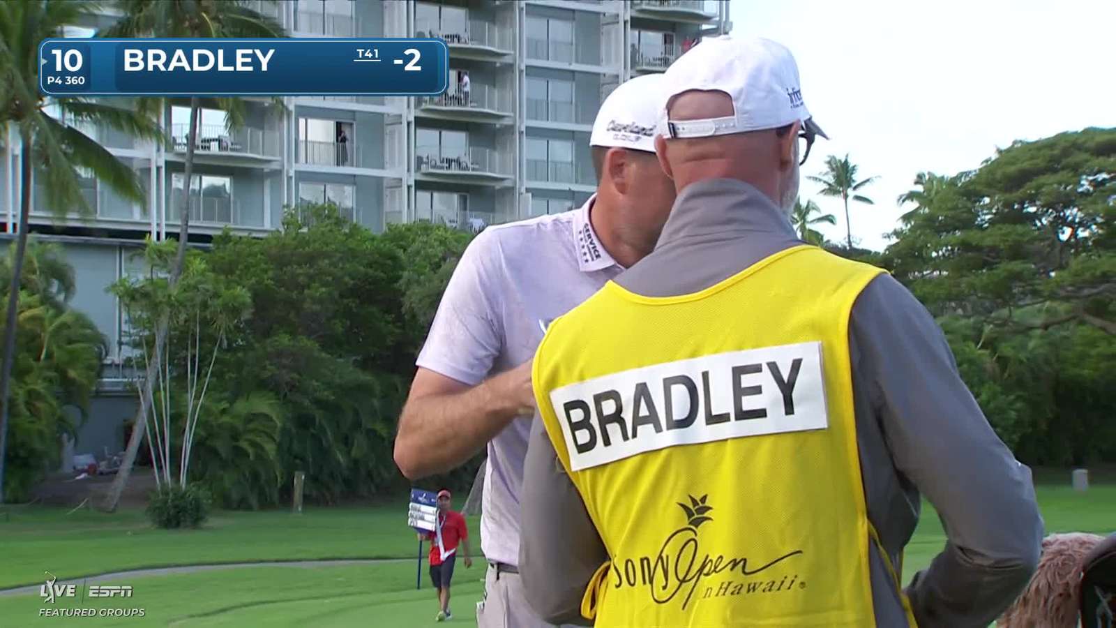 Keegan Bradley | Round 2 | 10th hole | Shot 3 | 2026 Sony Open