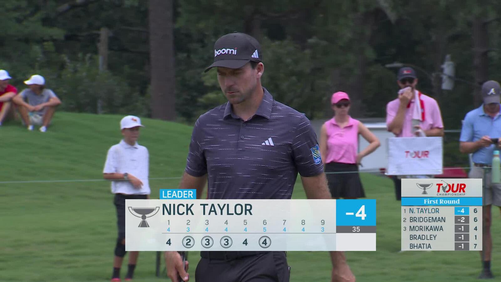 Nick Taylor | Round 1 | 6th hole | Shot 4 | 2025 TOUR Championship