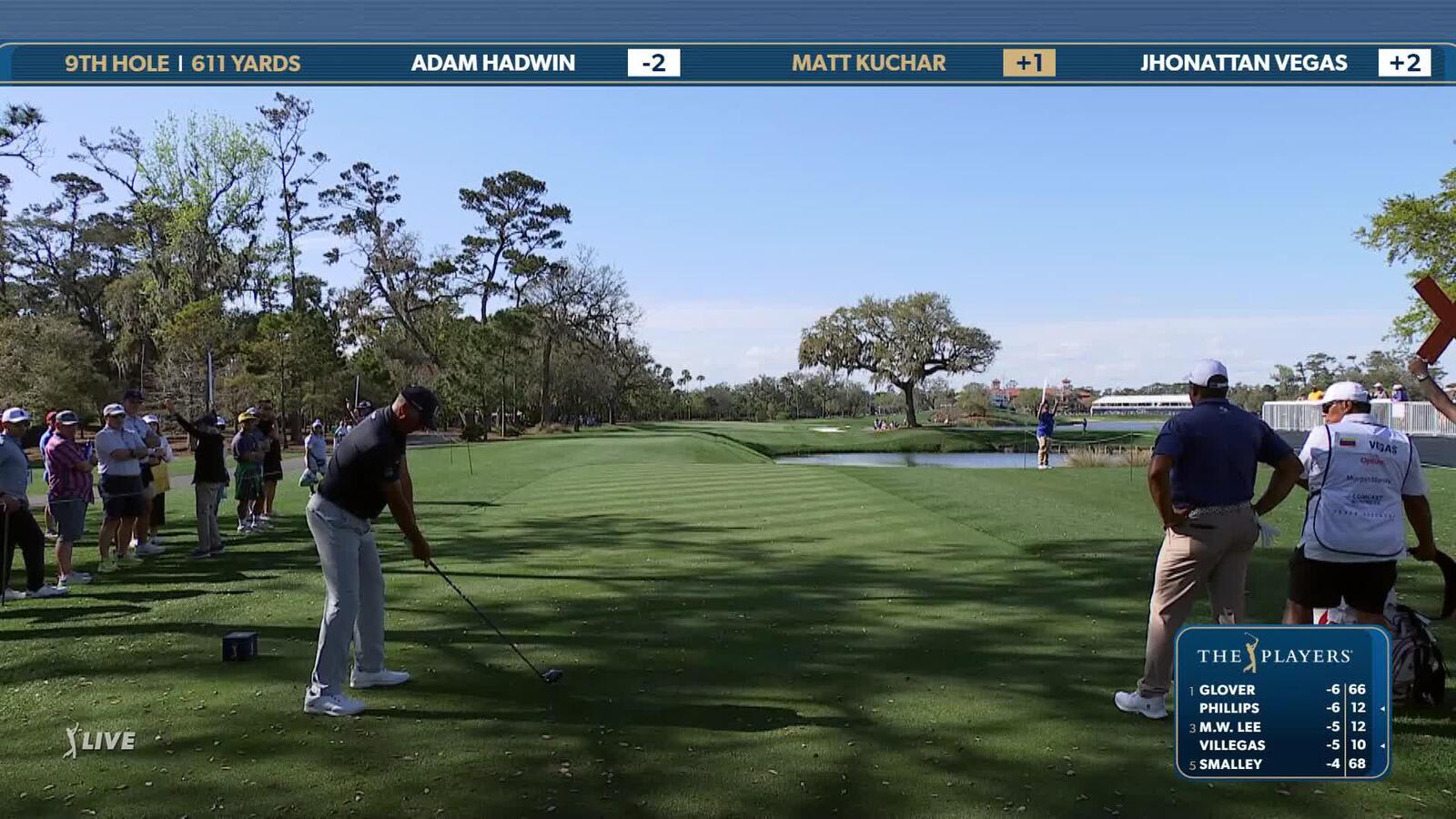 Matt Kuchar | Round 1 | 9th hole | Shot 1 | 2025 THE PLAYERS