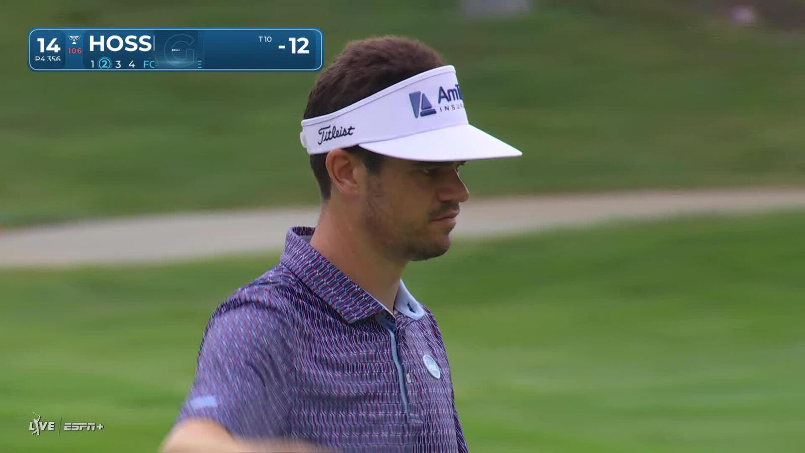 Beau Hossler | Round 4 | 14th hole | Shot 2 | 2025 John Deere