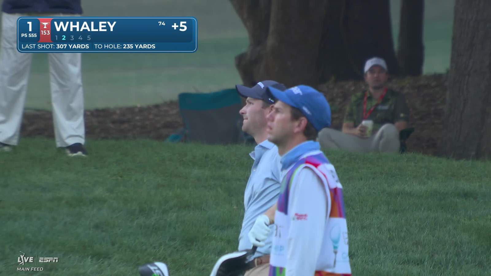 Vince Whaley | Round 4 | 1st hole | Shot 2 | 2026 Valspar