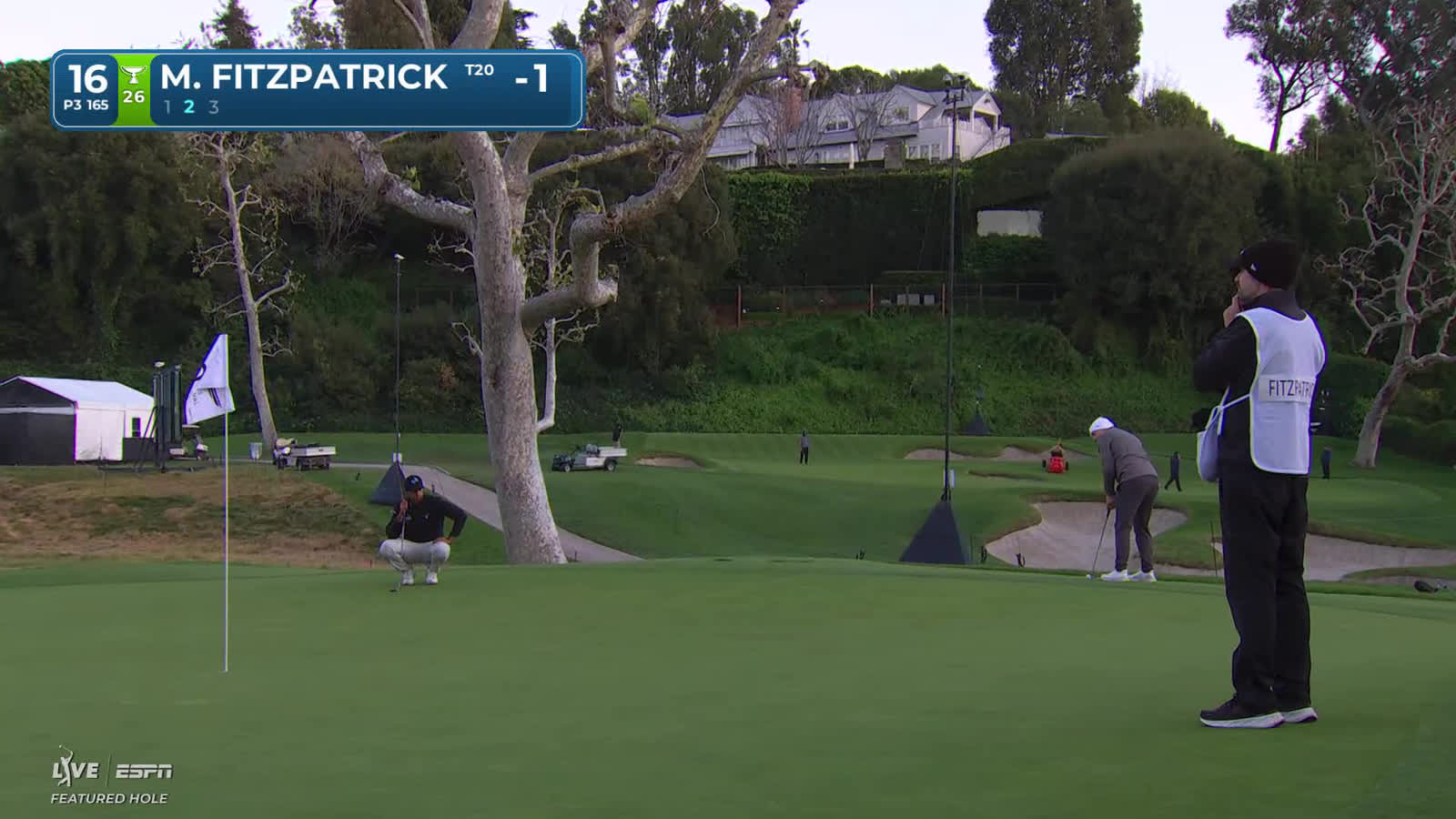 Matt Fitzpatrick | Round 1 | 16th hole | Shot 2 | 2026 The Genesis