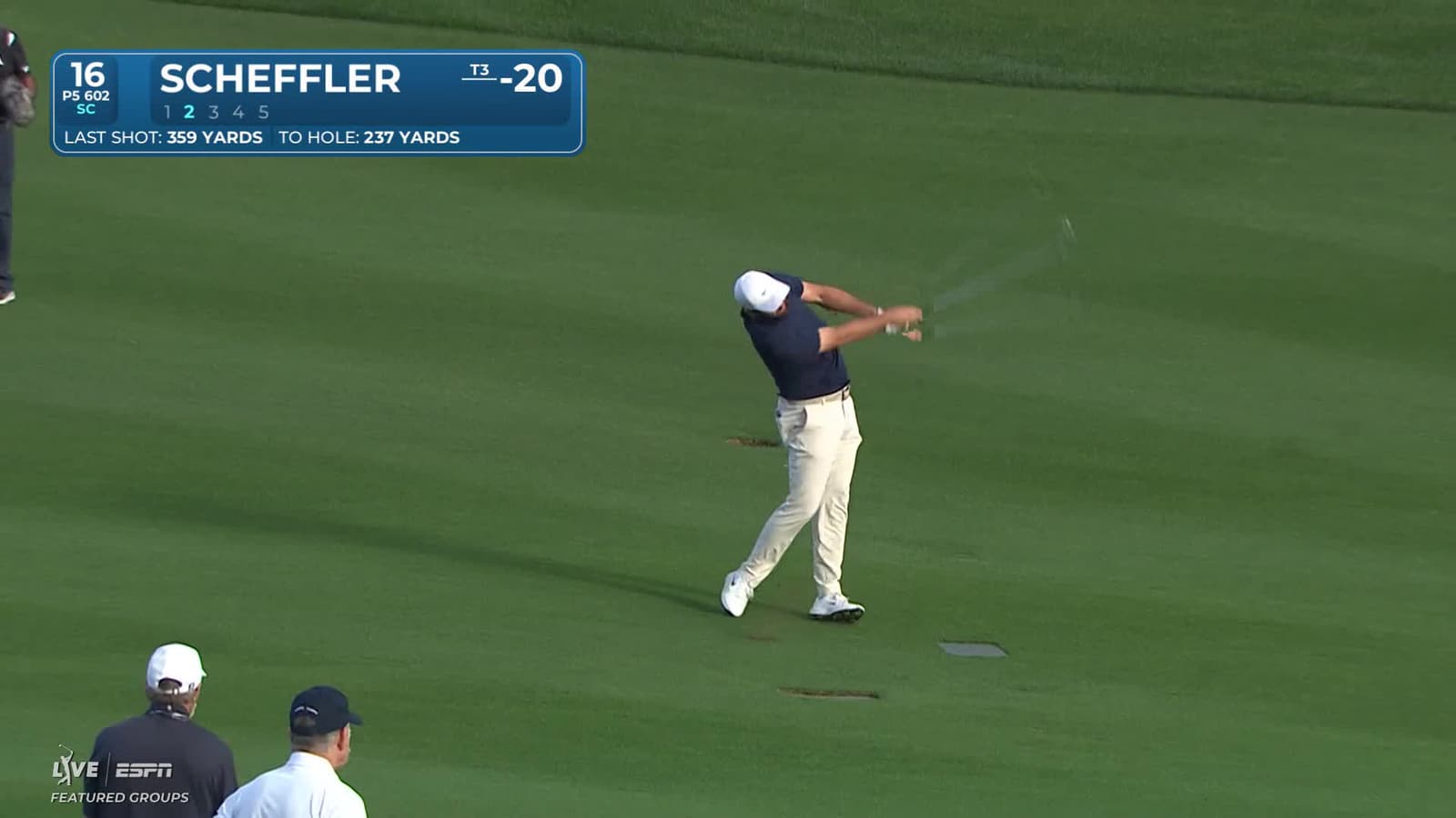 Scottie Scheffler | Round 4 | 16th hole | Shot 2 | 2026 The American Express