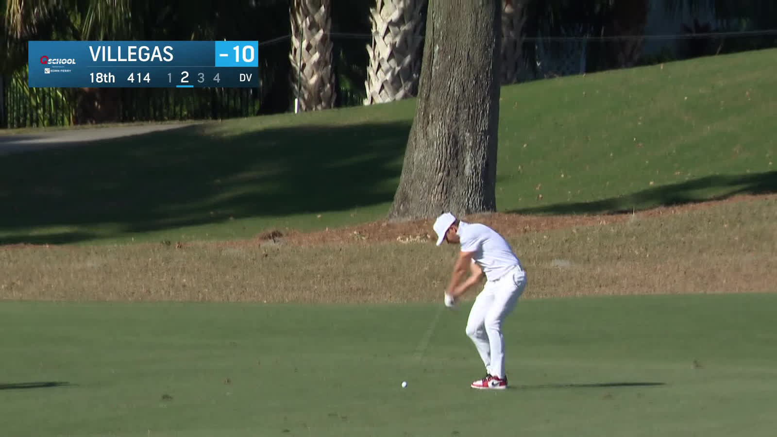 Camilo Villegas | Round 4 | 18th hole | Shot 2 | 2025 PGA TOUR Q-School