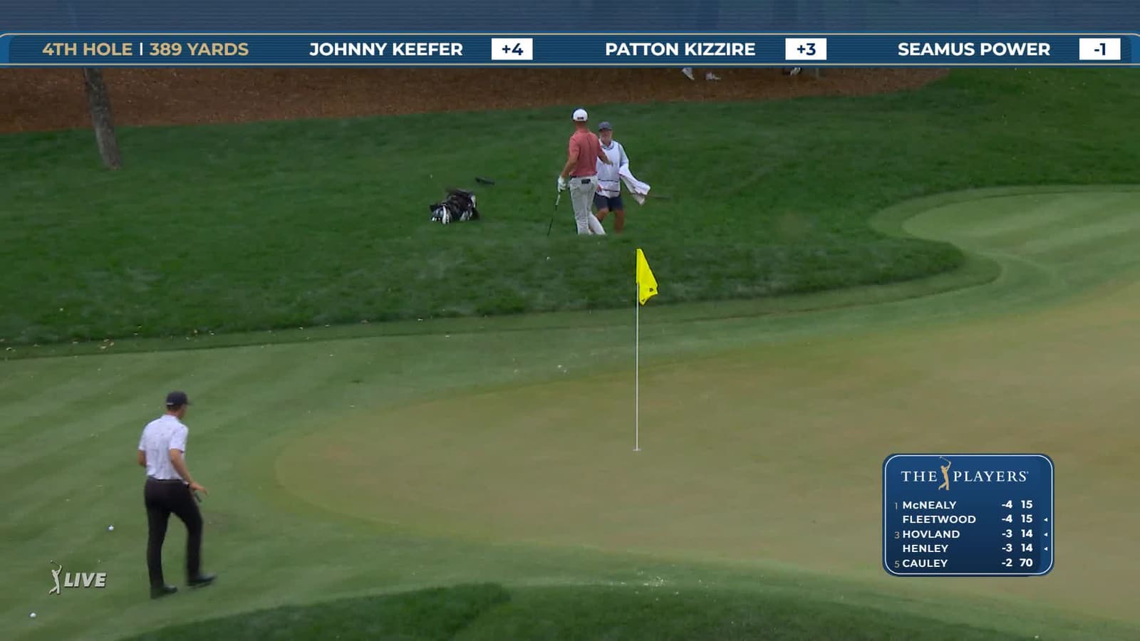 Patton Kizzire | Round 1 | 4th hole | Shot 4 | 2026 THE PLAYERS