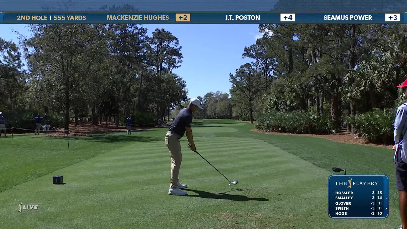 Mackenzie Hughes | Round 1 | 2nd hole | Shot 1 | 2025 THE PLAYERS