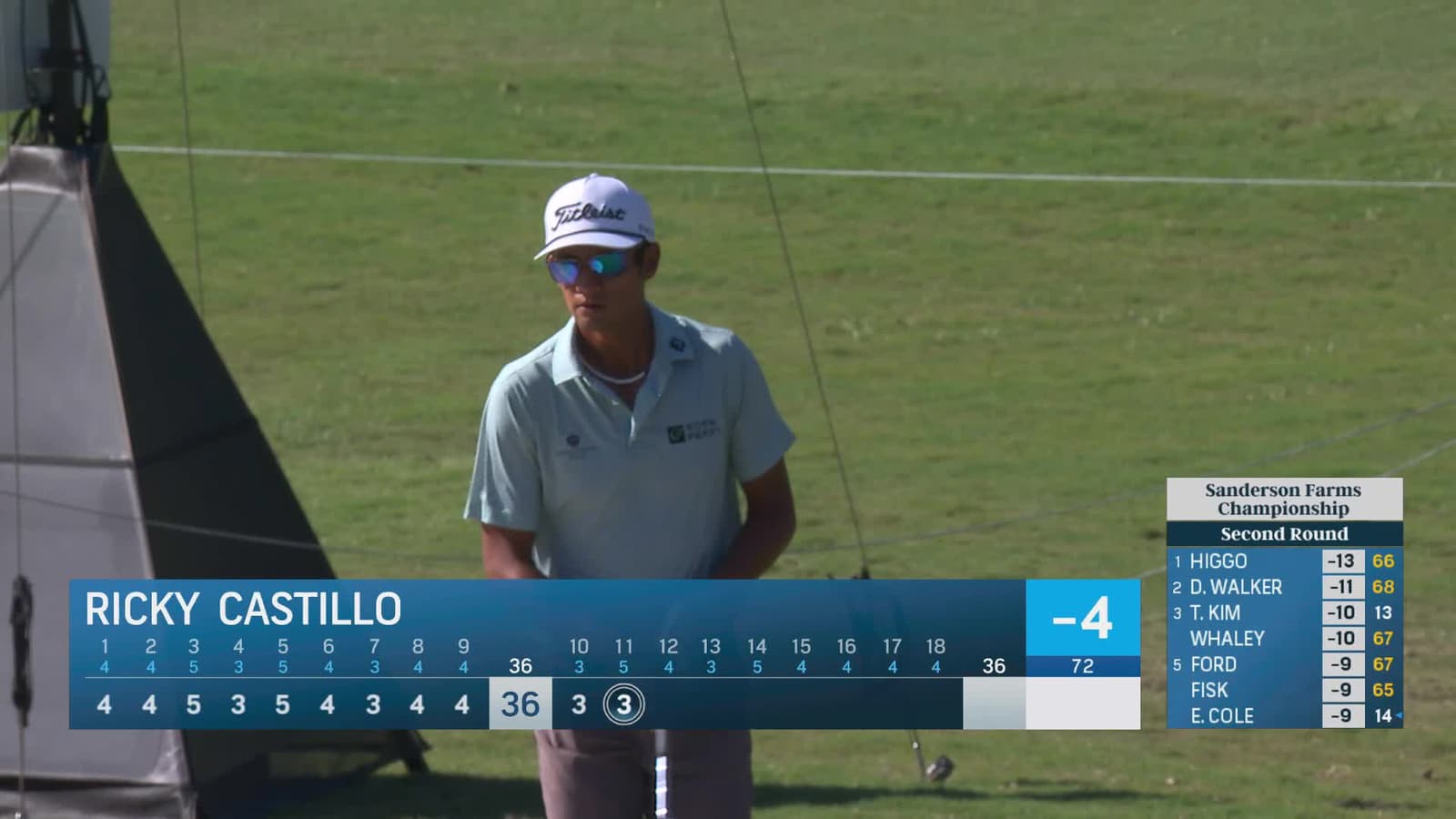 Ricky Castillo | Round 2 | 11th hole | Shot 3 | 2025 Sanderson Farms