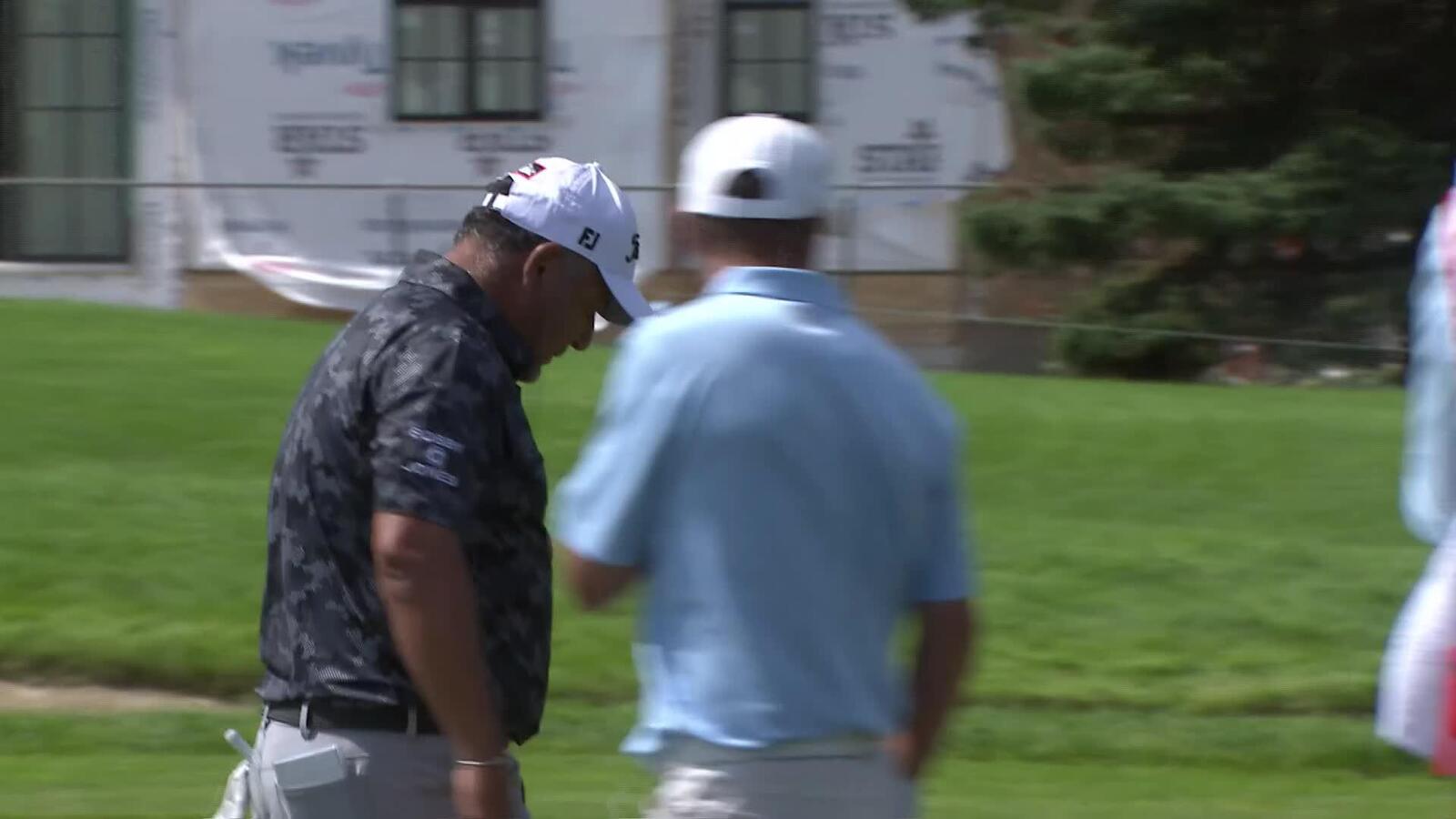 Ricardo Gonzalez | Round 3 | 8th hole | Shot 3 | 2025 Rogers Charity