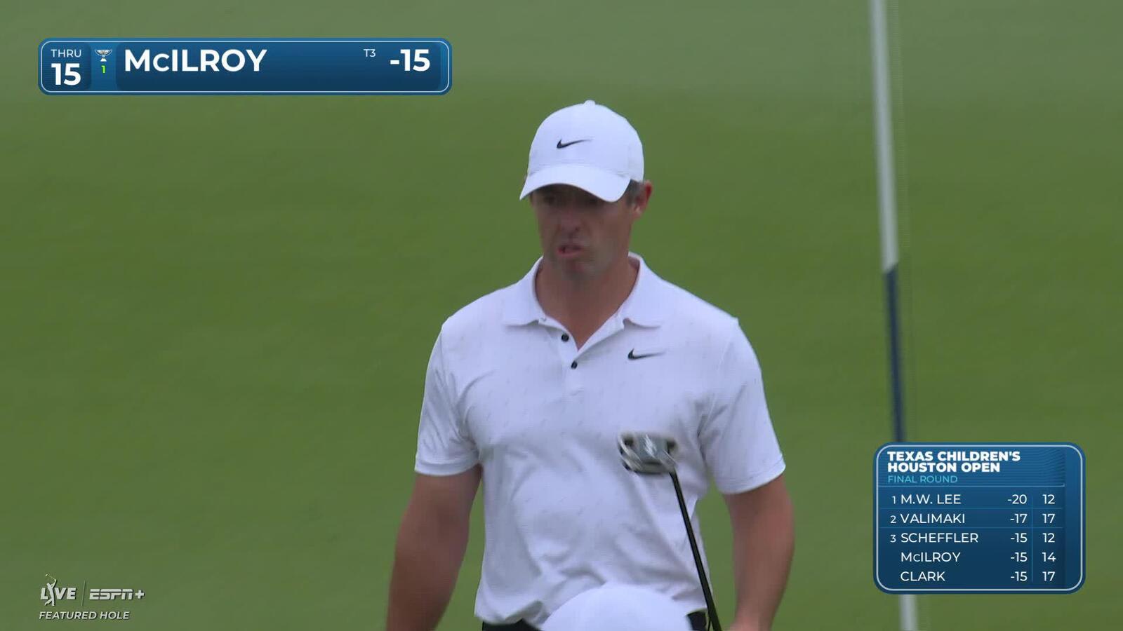 Rory McIlroy | Round 4 | 15th hole | Shot 3 | 2025 Houston Open