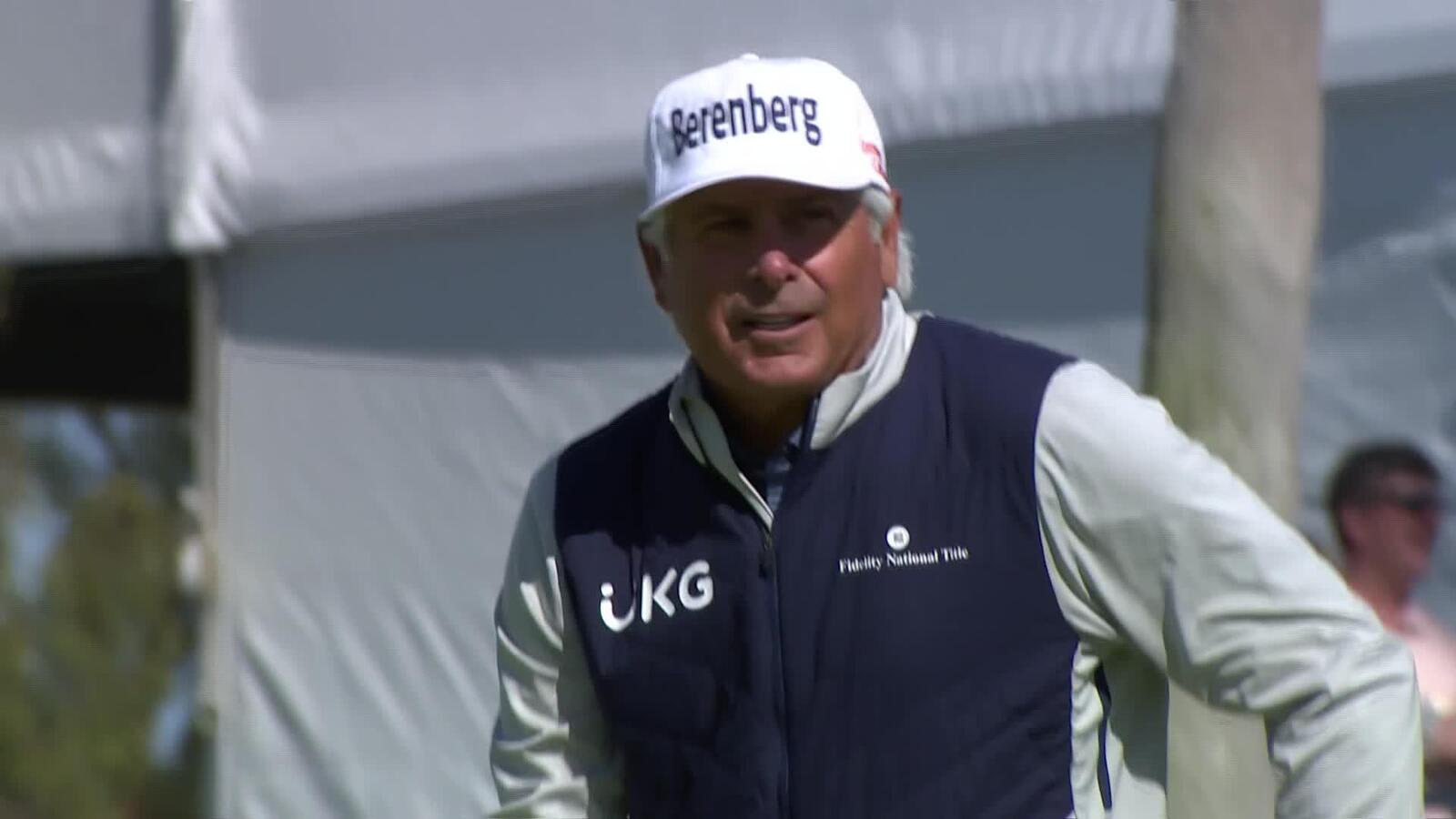 Fred Couples | Round 1 | 15th hole | Shot 4 | 2025 Hoag Classic