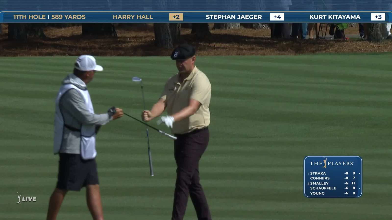 Harry Hall | Round 2 | 11th hole | Shot 3 | 2026 THE PLAYERS