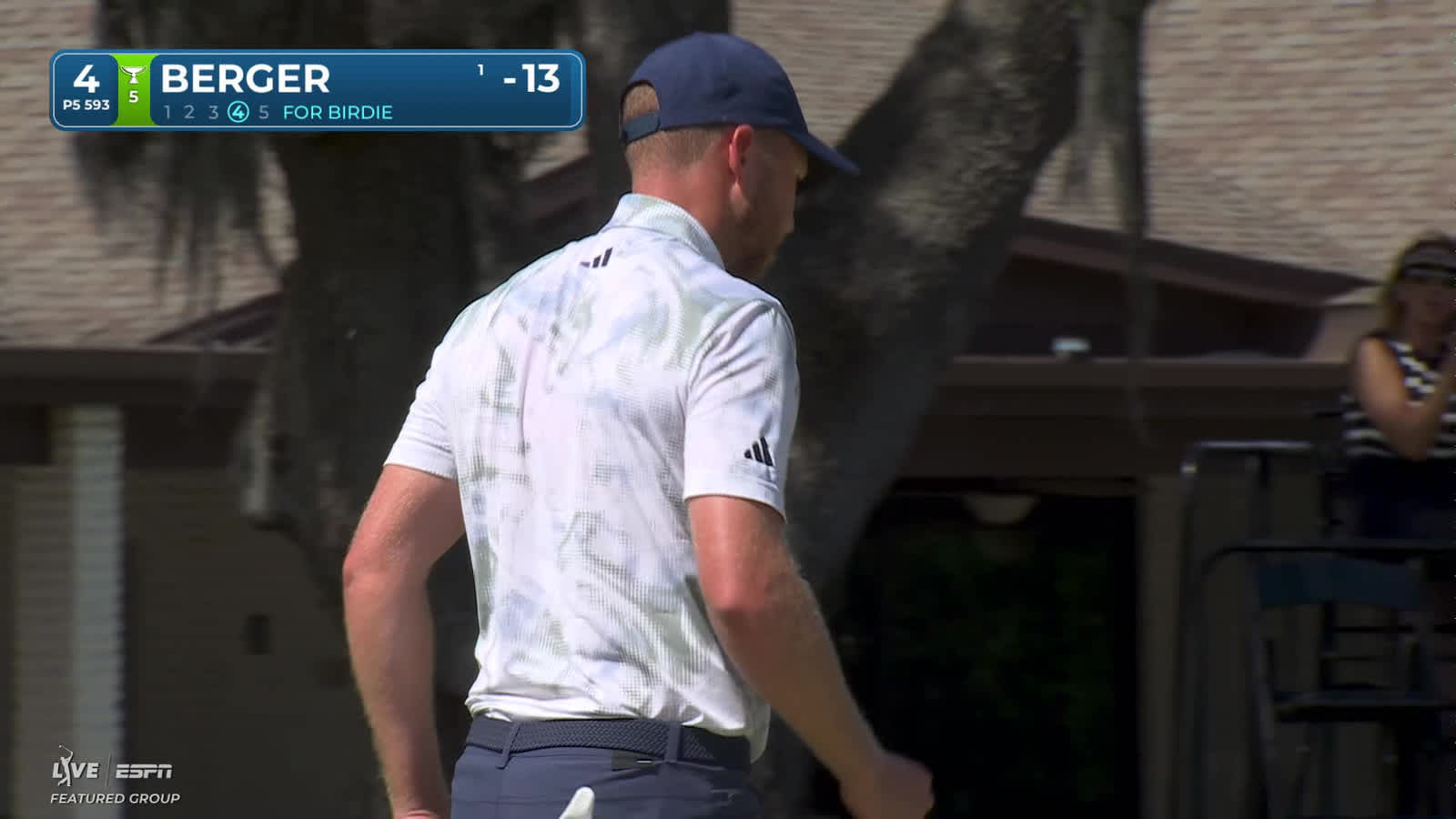 Daniel Berger | Round 4 | 4th hole | Shot 4 | 2026 Arnold Palmer