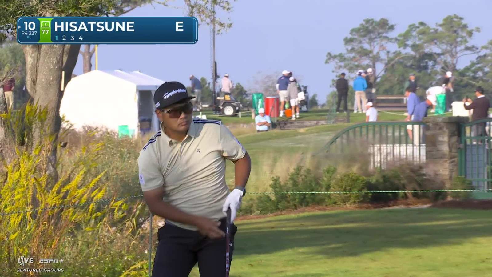 Ryo Hisatsune | Round 1 | 10th hole | Shot 1 | 2025 The RSM Classic