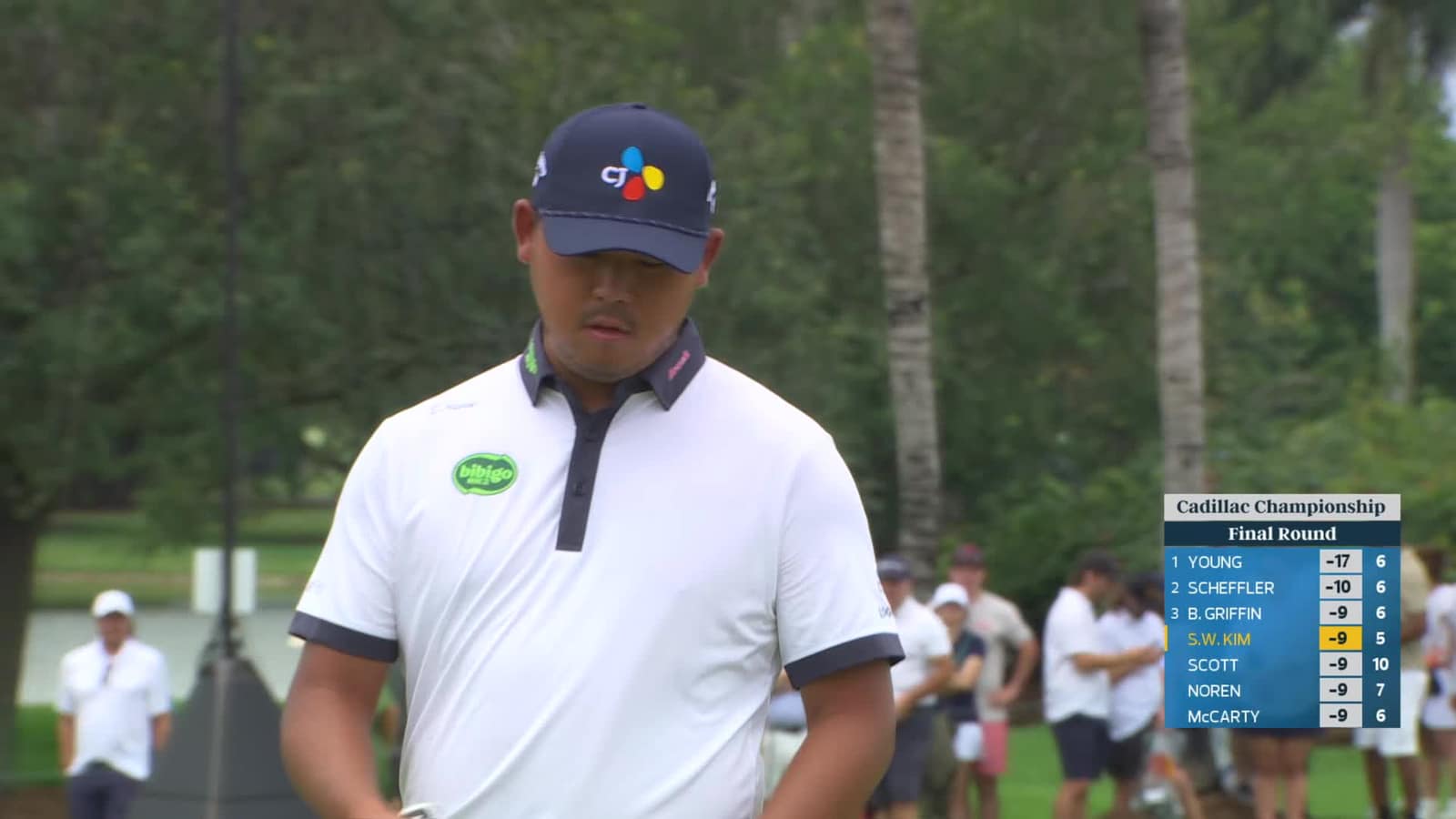 Si Woo Kim | Round 4 | 6th hole | Shot 4 | 2026 Cadillac