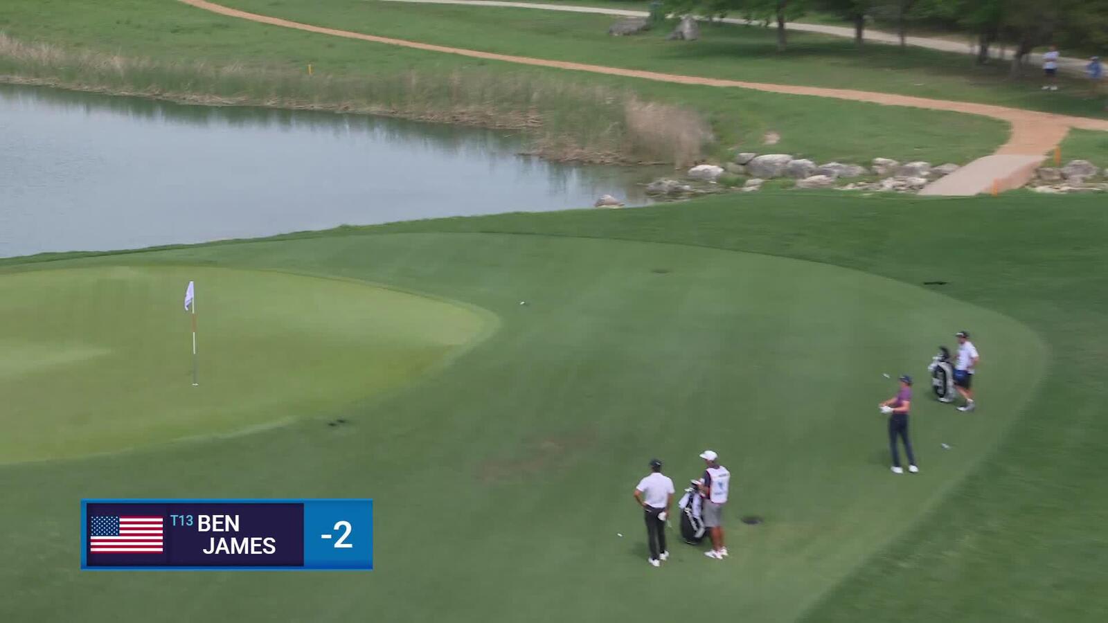 Benjamin James | Round 1 | 3rd hole | Shot 2 | 2025 Valero