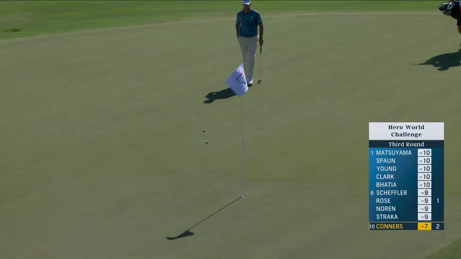 Corey Conners | Round 3 | 3rd hole | Shot 3 | 2025 Hero World Challenge