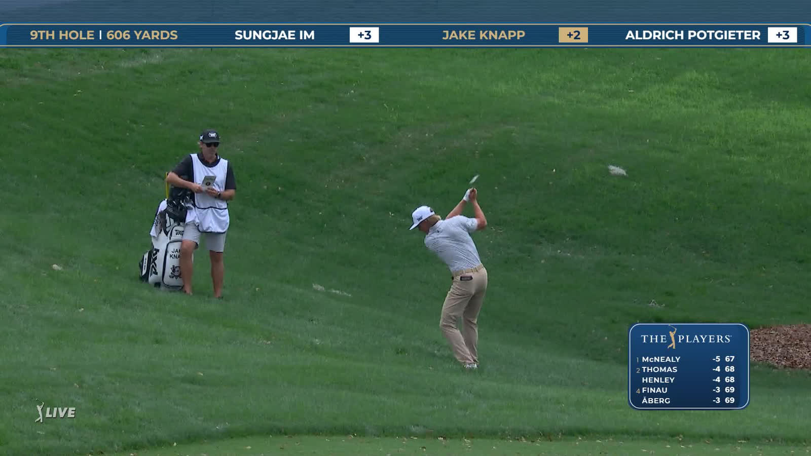 Jake Knapp | Round 1 | 9th hole | Shot 3 | 2026 THE PLAYERS