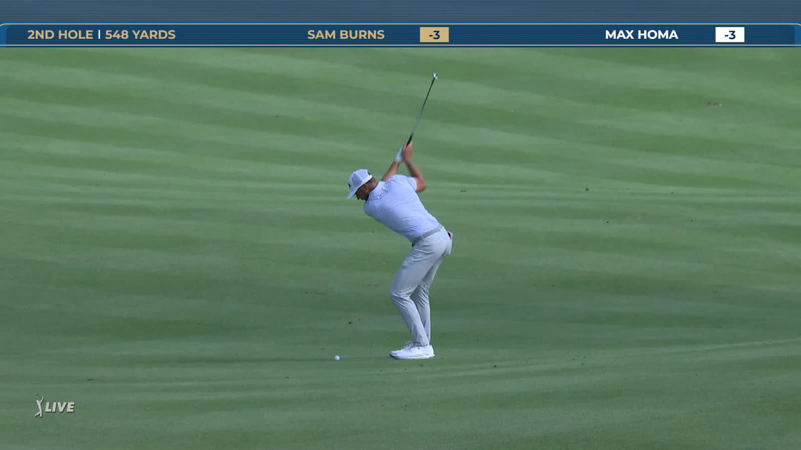 Sam Burns | Round 4 | 2nd hole | Shot 4 | 2026 THE PLAYERS