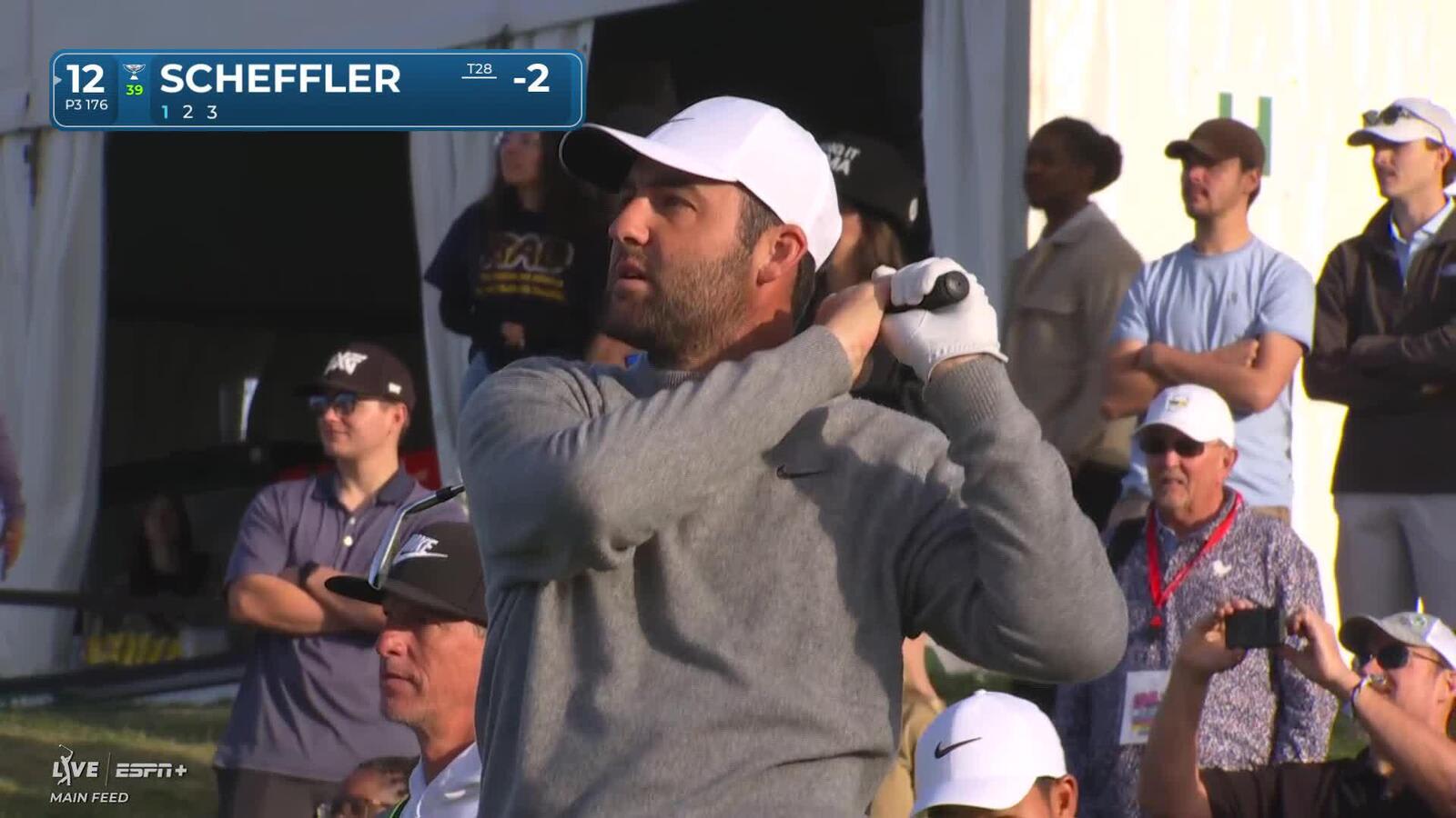 Scottie Scheffler | Round 2 | 12th hole | Shot 1 | 2025 WM Phoenix Open