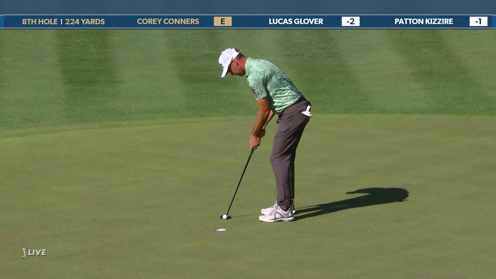 Corey Conners | Round 1 | 8th hole | Shot 3 | 2025 THE PLAYERS