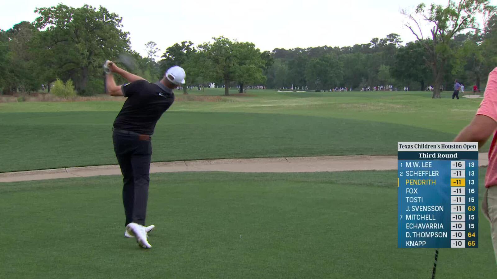 Taylor Pendrith | Round 3 | 14th hole | Shot 1 | 2025 Houston Open