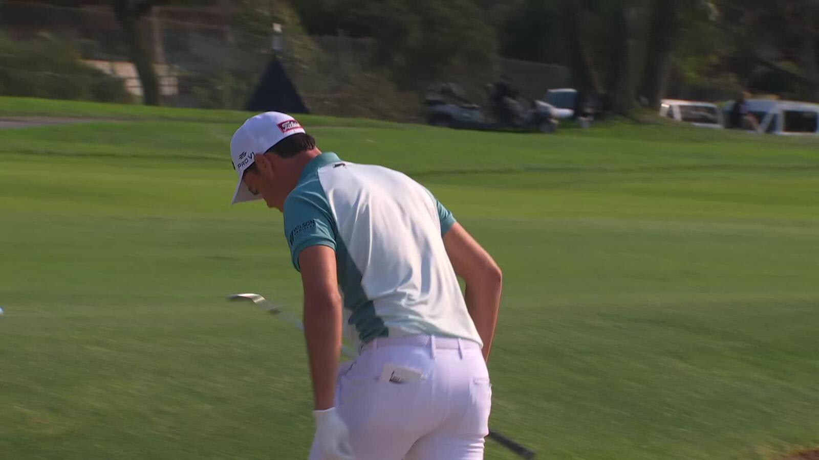 Kristoffer Ventura | Round 3 | 10th hole | Shot 2 | 2025 Farmers