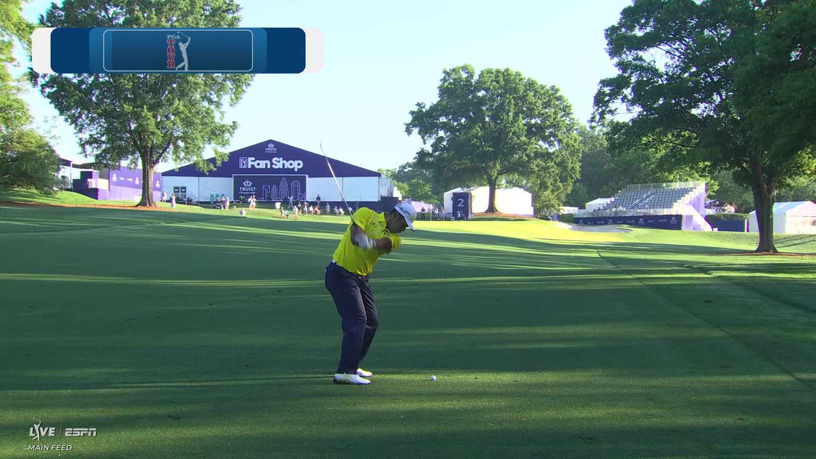 Hideki Matsuyama | Round 4 | 2nd hole | Shot 2 | 2026 Truist Championship