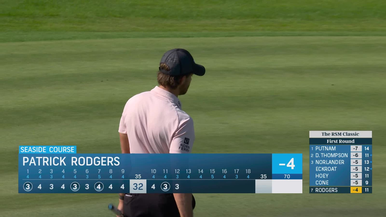 Patrick Rodgers | Round 1 | 12th hole | Shot 3 | 2025 The RSM Classic
