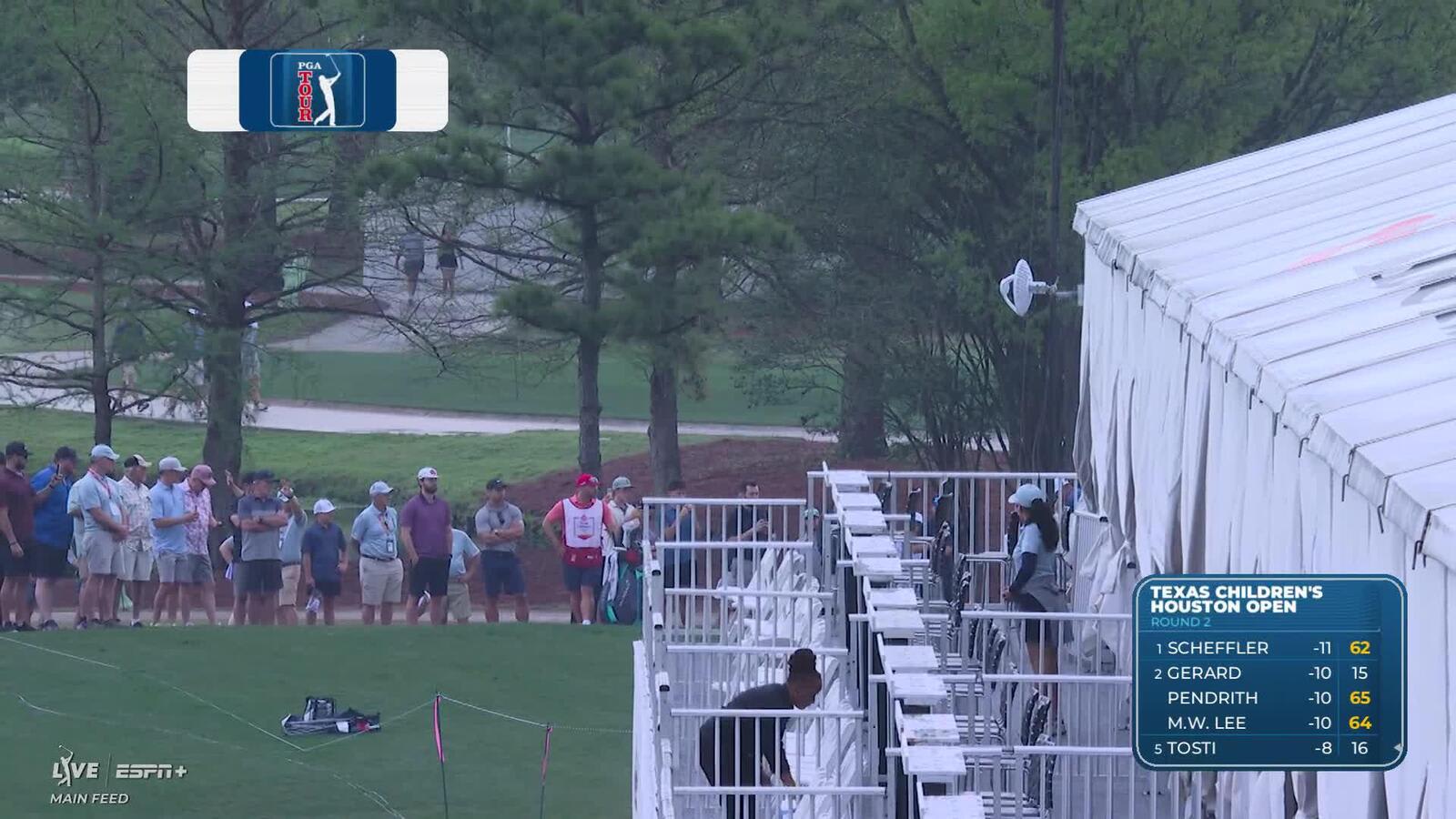 Kevin Roy | Round 2 | 17th hole | Shot 2 | 2025 Houston Open