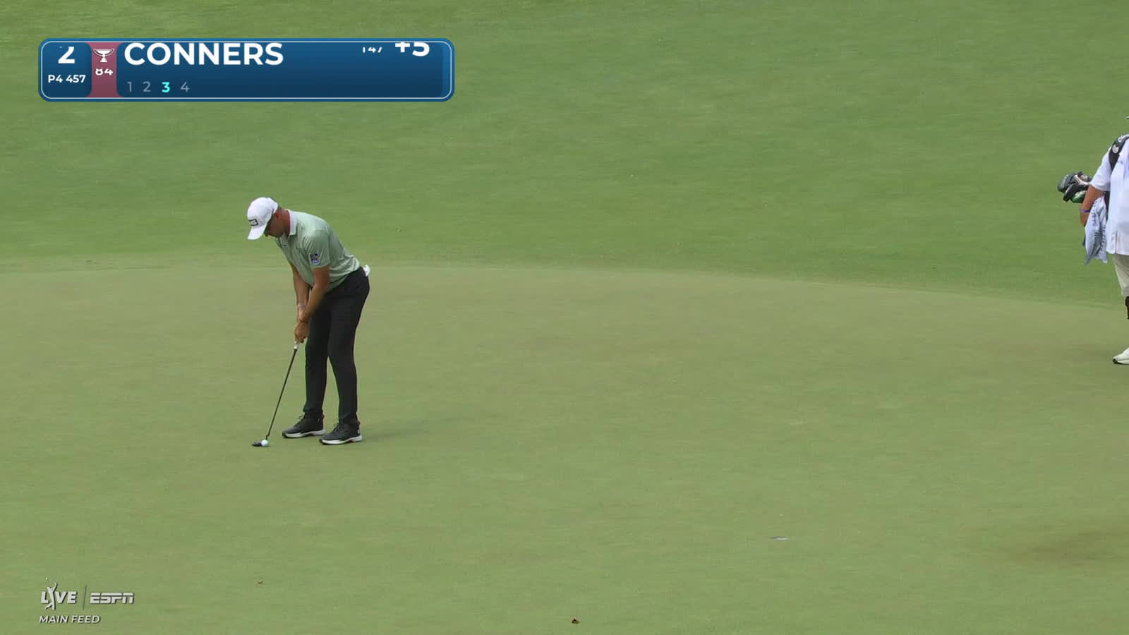 Corey Conners | Round 3 | 2nd hole | Shot 3 | 2026 the Memorial