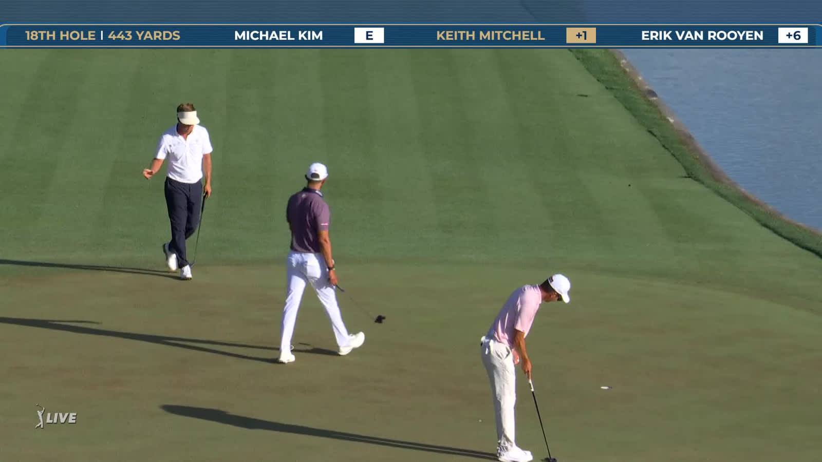 Keith Mitchell | Round 1 | 18th hole | Shot 3 | 2026 THE PLAYERS